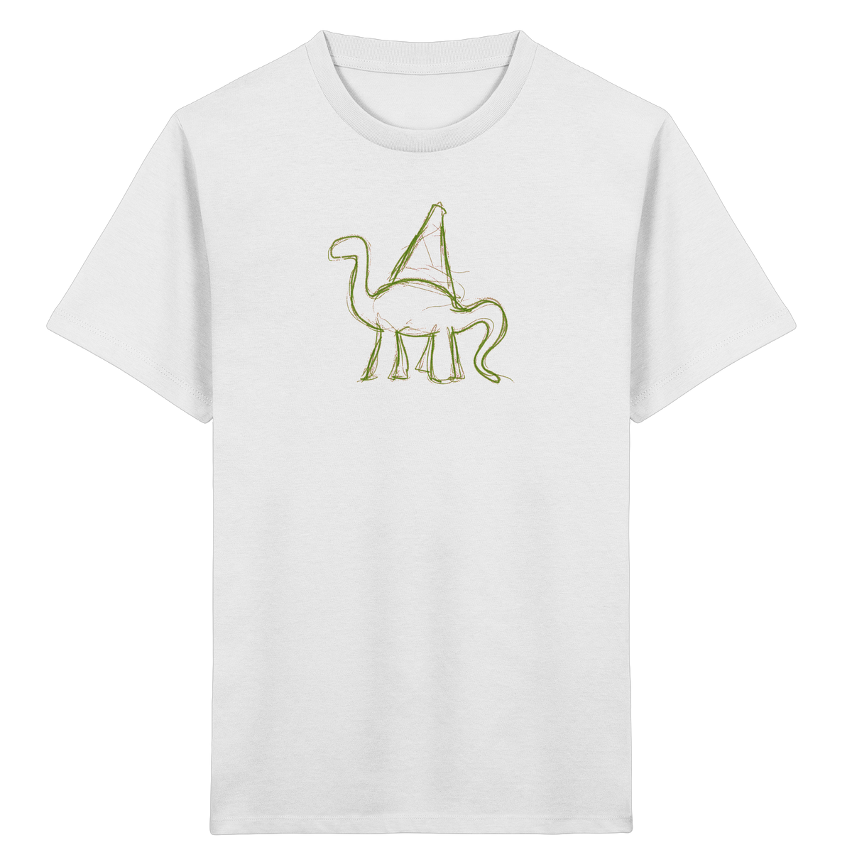 Krakeldino mit Schultüte - Kinder Bio T-Shirt