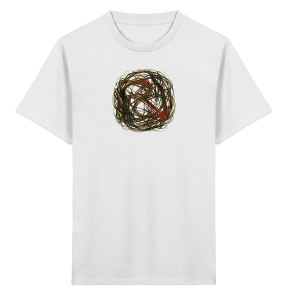 Wildes Kreide Knäuel Natur T-Shirt - Kinder Bio T-Shirt