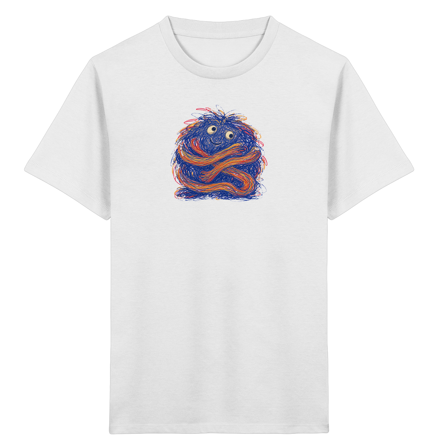 Knuddelknäuel Kritzelmonster Shirt - Kinder Bio T-Shirt