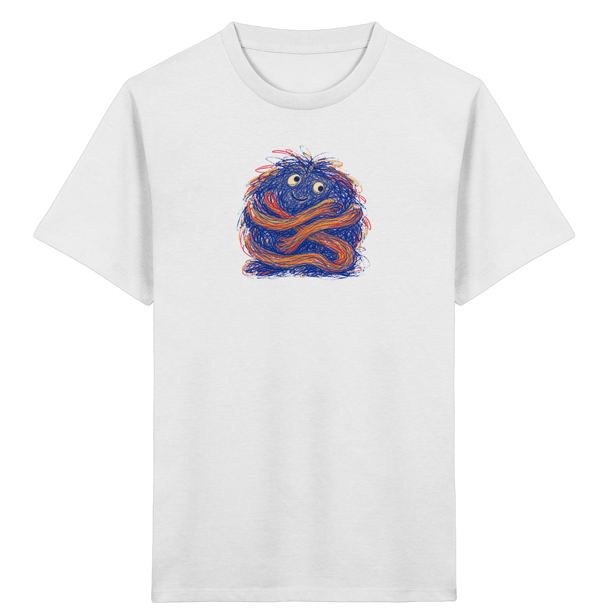 Knuddelknäuel Kritzelmonster Shirt - Kinder Bio T-Shirt