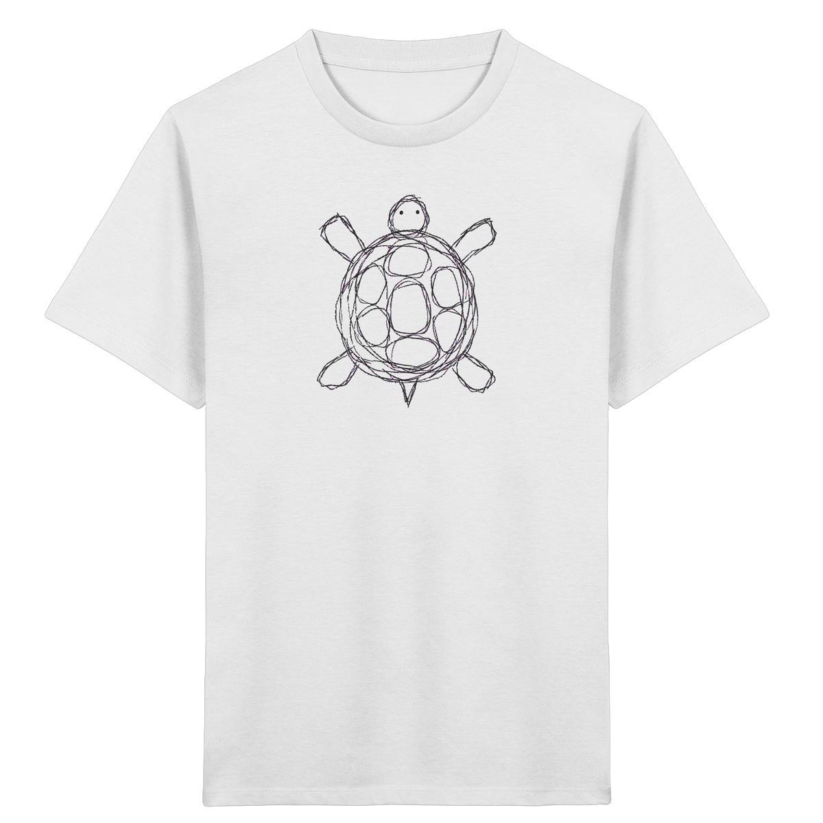 Schildkröte von oben - Kinder Bio T-Shirt