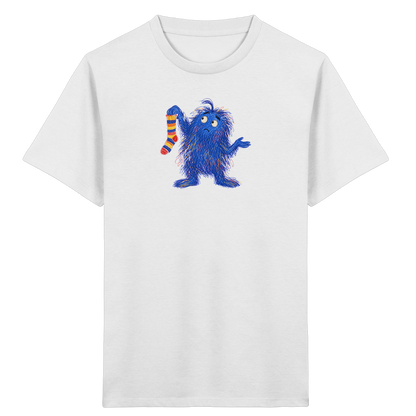 Sockensucher Monster Kinder T-Shirt - Kinder Bio T-Shirt