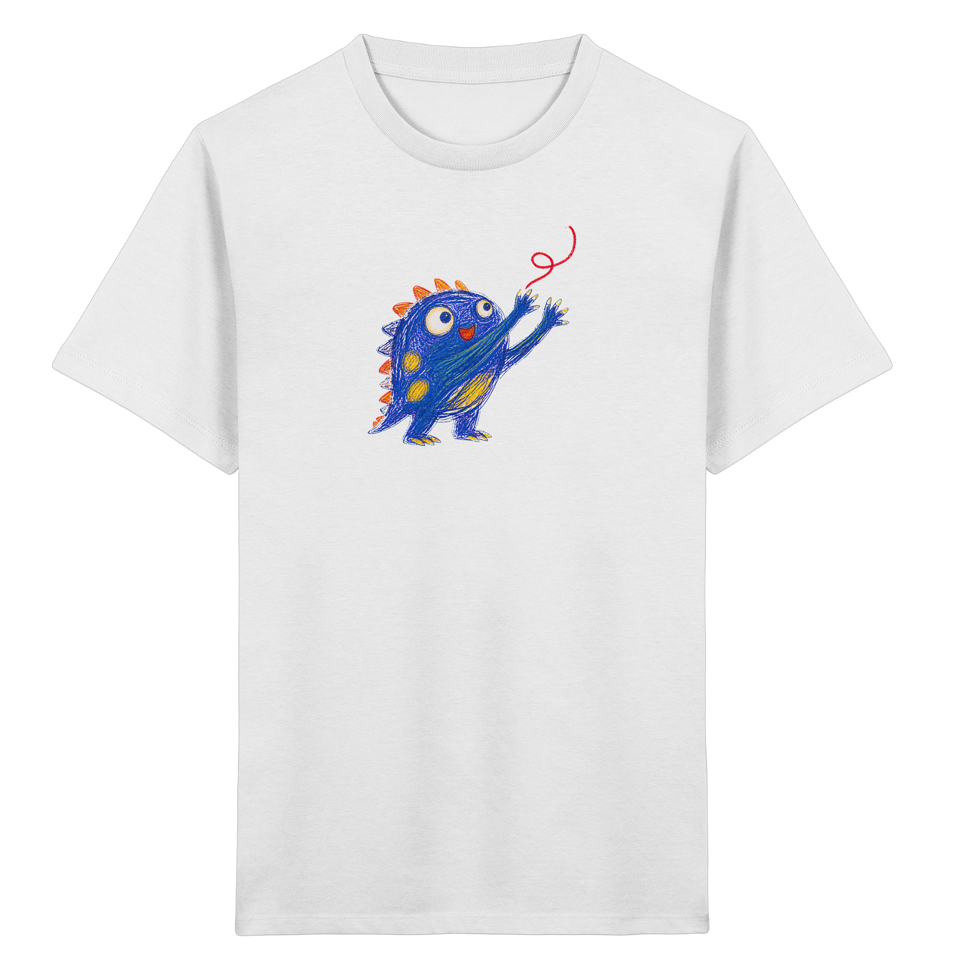 Fadenfänger Monster Kinder T-Shirt - Kinder Bio T-Shirt