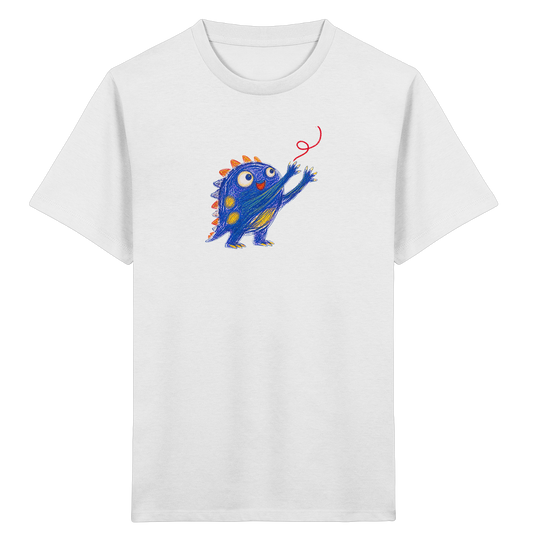 Fadenfänger Monster Kinder T-Shirt - Kinder Bio T-Shirt