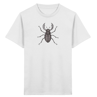 Hirschkäfer von oben - Kinder Bio T-Shirt