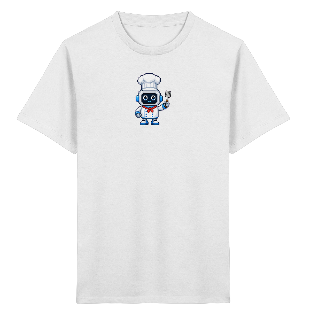 Pixel Roboter Koch: Dein Retro T-Shirt - Kinder T-Shirt