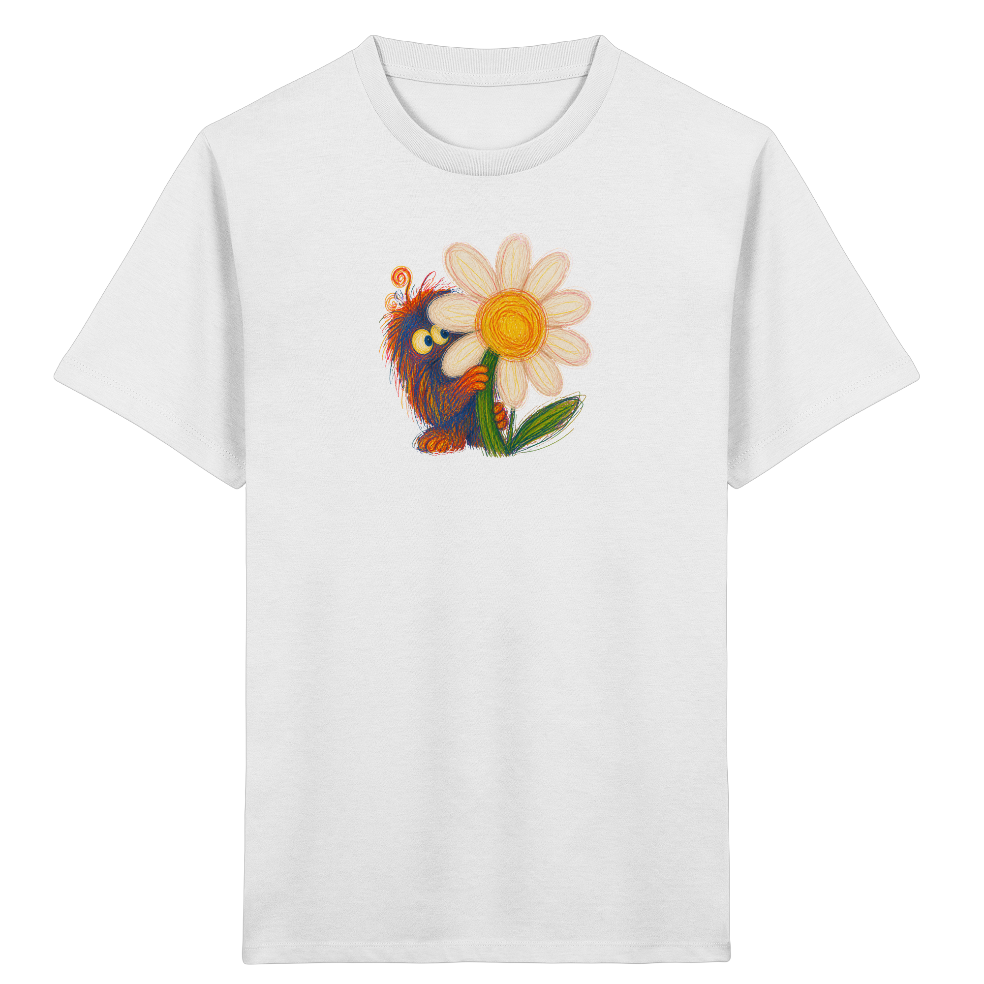 Gänseblümchen-Monster Kinder T-Shirt