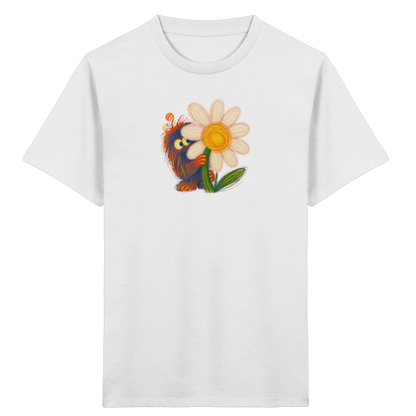 Gänseblümchen Monster Kinder T-Shirt - Kinder Bio T-Shirt