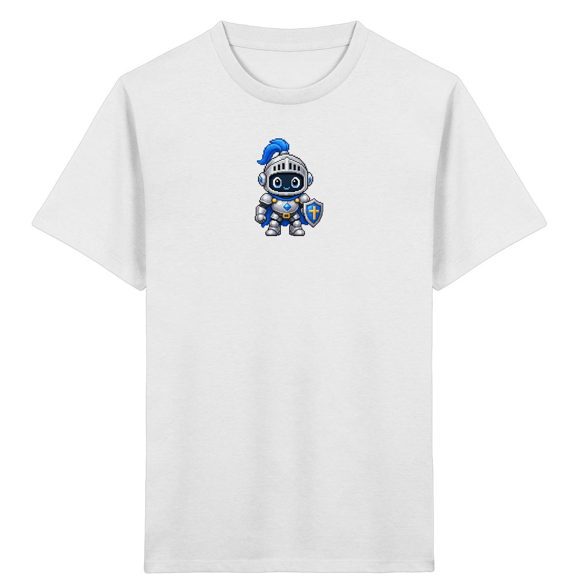 Pixel Ritter T-Shirt: Held im Spiel - Kinder T-Shirt