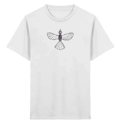 Vogel von oben - Kinder Bio T-Shirt