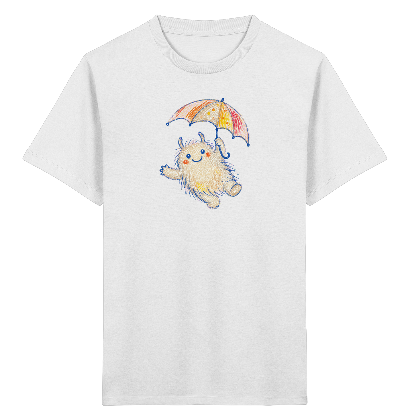 Schirmflieger Monster Kinder T-Shirt - Kinder Bio T-Shirt