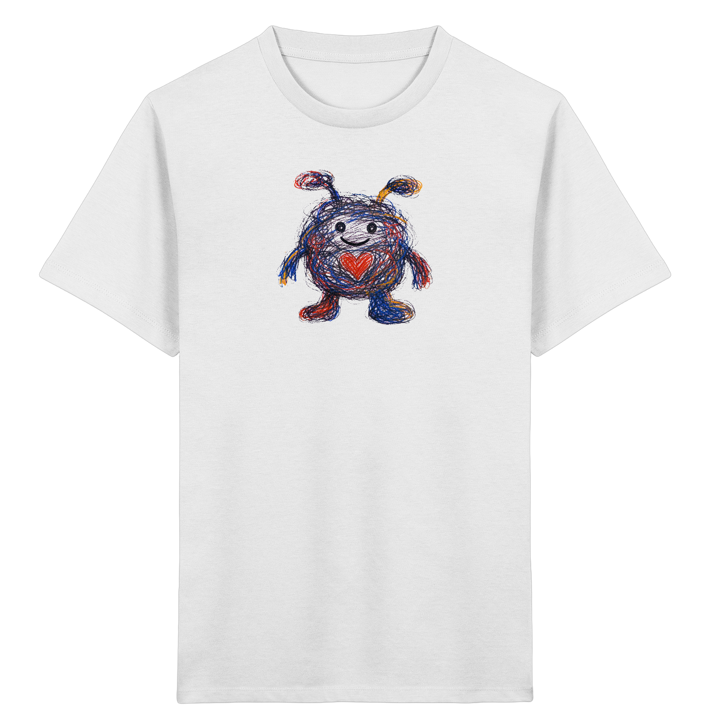 Herzknäuel Monster Kinder T-Shirt - Kinder Bio T-Shirt