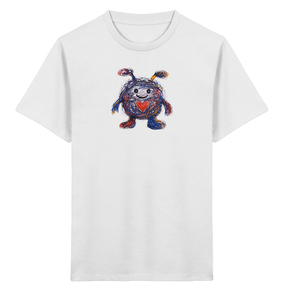 Herzknäuel Monster Kinder T-Shirt - Kinder Bio T-Shirt
