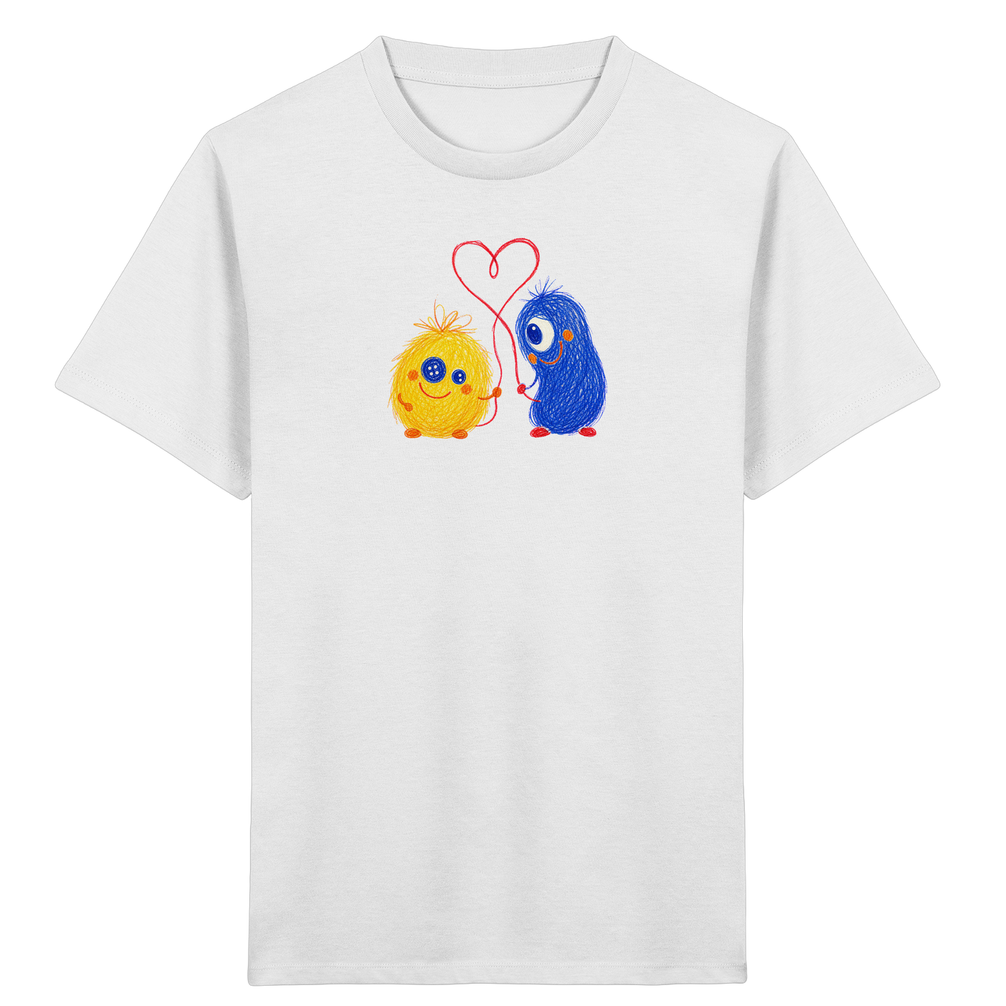 Freundschaftsfaden Monster T-Shirt - Kinder Bio T-Shirt