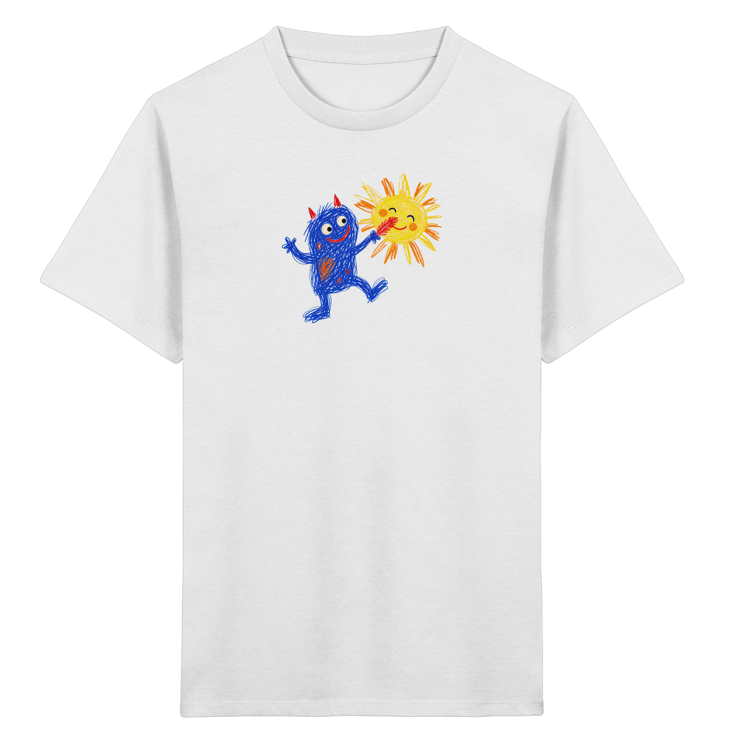 Sonnenkitzler Monster Kinder Shirt - Kinder Bio T-Shirt