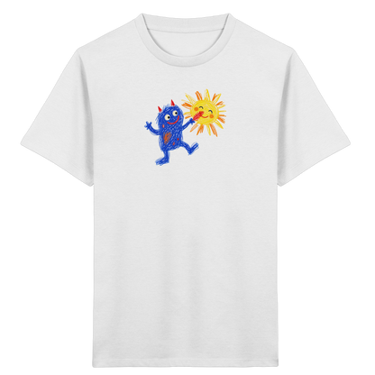 Sonnenkitzler Monster Kinder Shirt - Kinder Bio T-Shirt