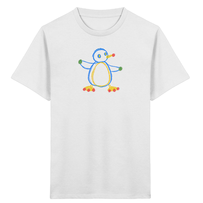 Farbpunkt Pinguin Kinder Shirt - Kinder Bio T-Shirt