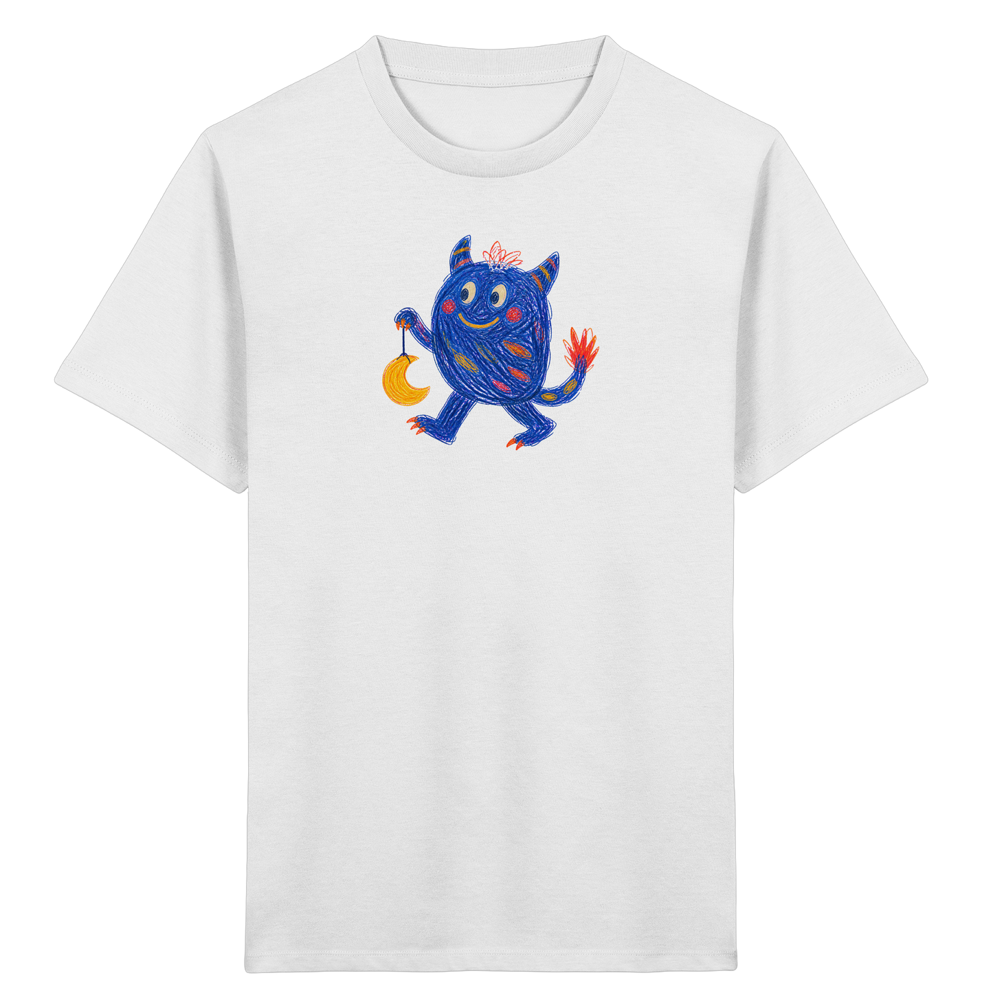 Mondlaterne Monster Kinder T-Shirt - Kinder Bio T-Shirt