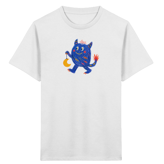 Mondlaterne Monster Kinder T-Shirt - Kinder Bio T-Shirt